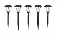Luxform Set van 5 5 Lumen Filament LED tuinverlichting